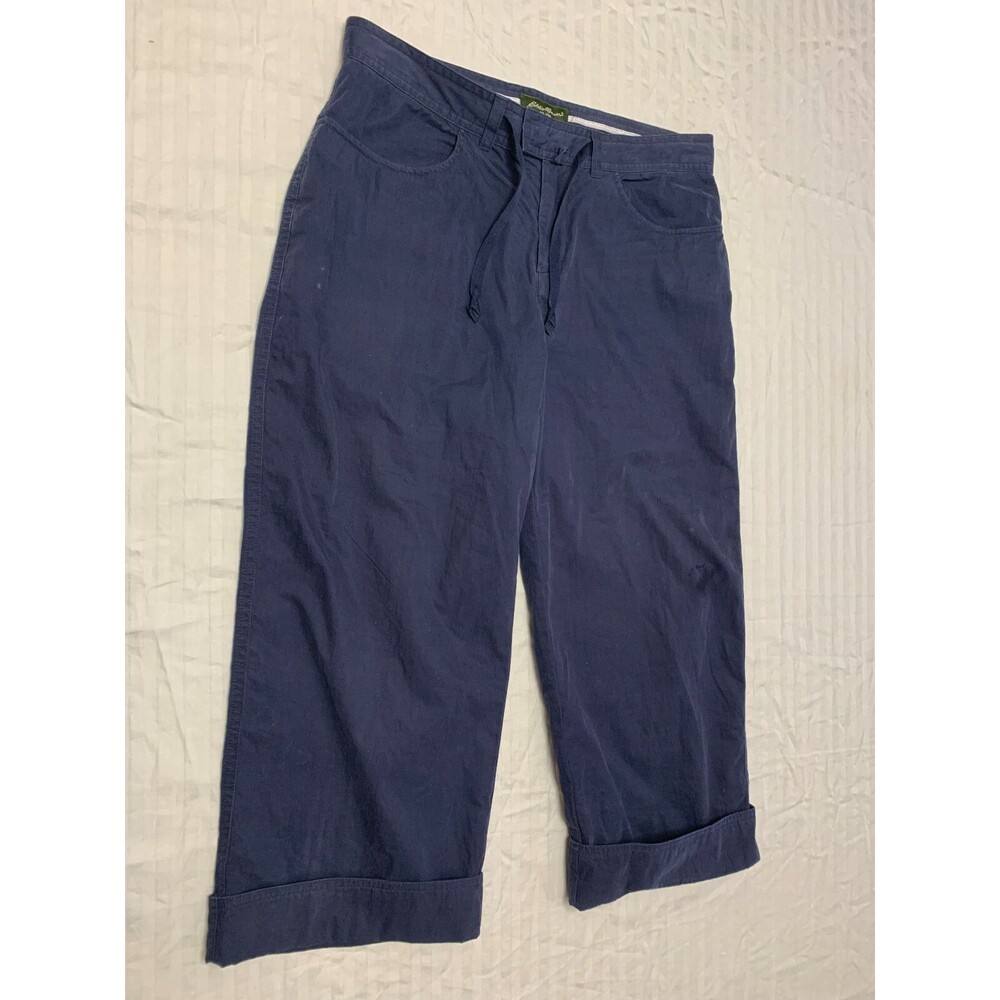 EDDIE BAUER WOMENS CAPRIS PANTS SIZE 6P